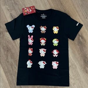 Hello Kitty Navy Tee Zodiac